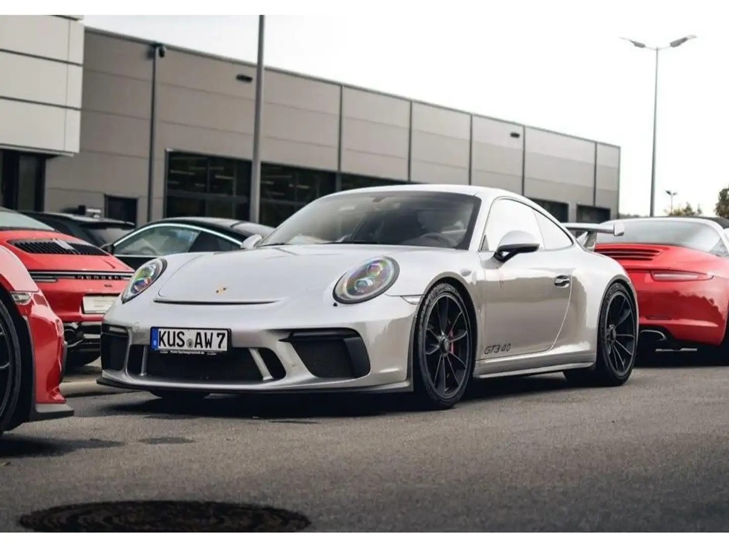 Porsche 991 GT3 CLUBSPORT PDK Chrono, carbon, PASM, PSE, APPRO Argent - 1