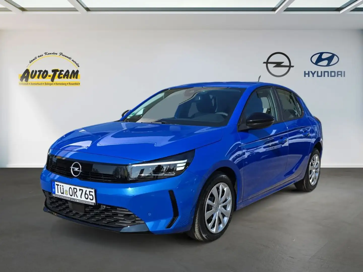 Opel Corsa 1.2 Direct Injection Turbo Blauw - 1