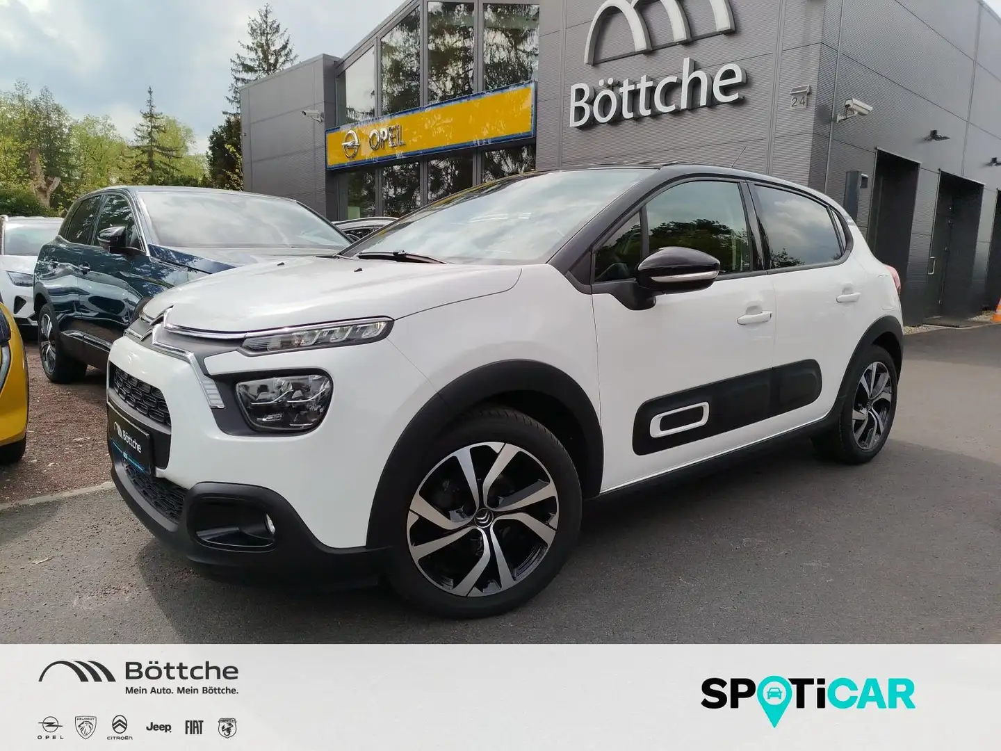 Citroen C3 1.2 Shine Pack e-THP LED/Navi/SHZ/PDC/Kamera Bianco - 1