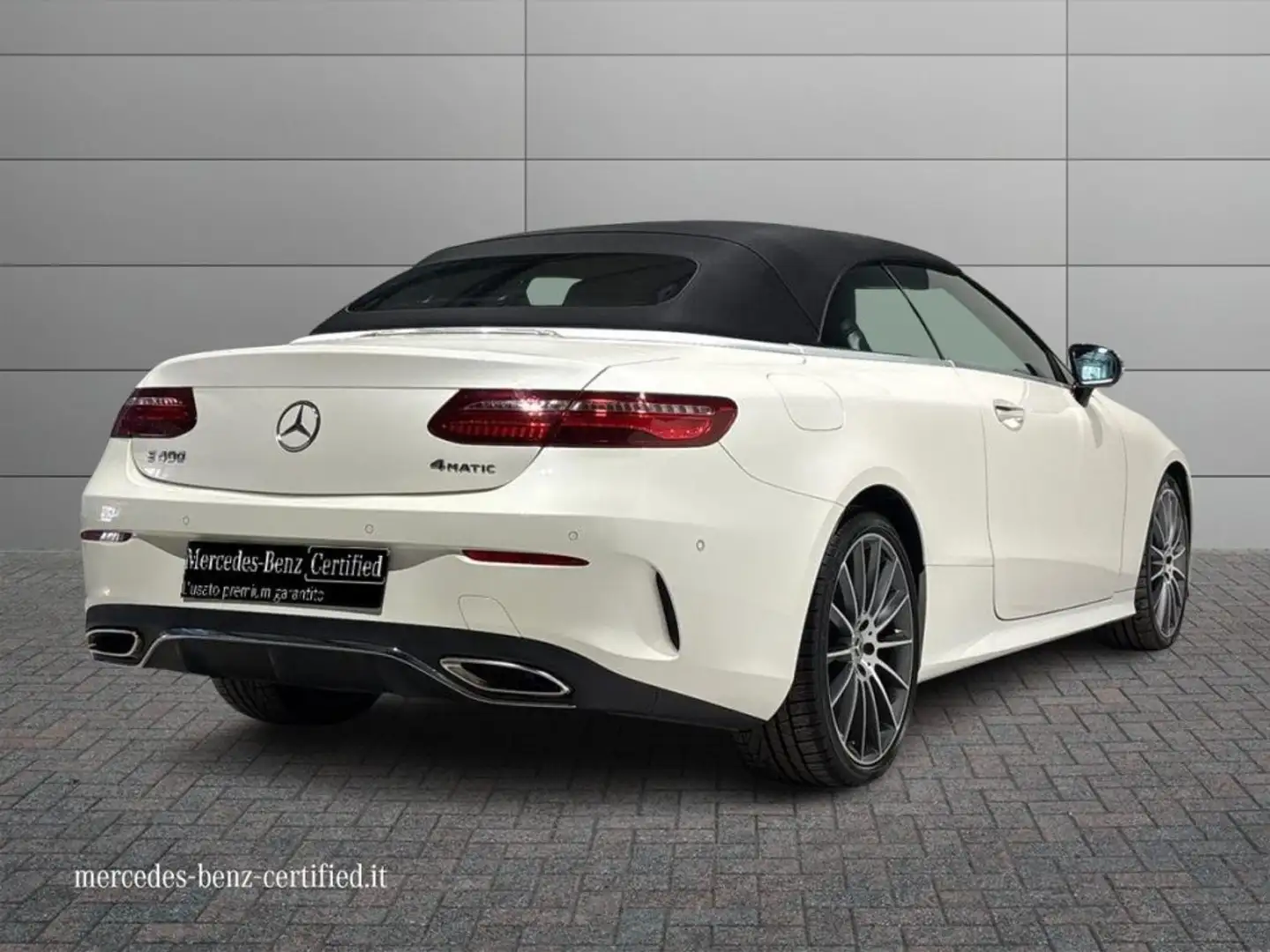 Mercedes-Benz E 400 4Matic Cabrio Premium Plus Blanc - 2