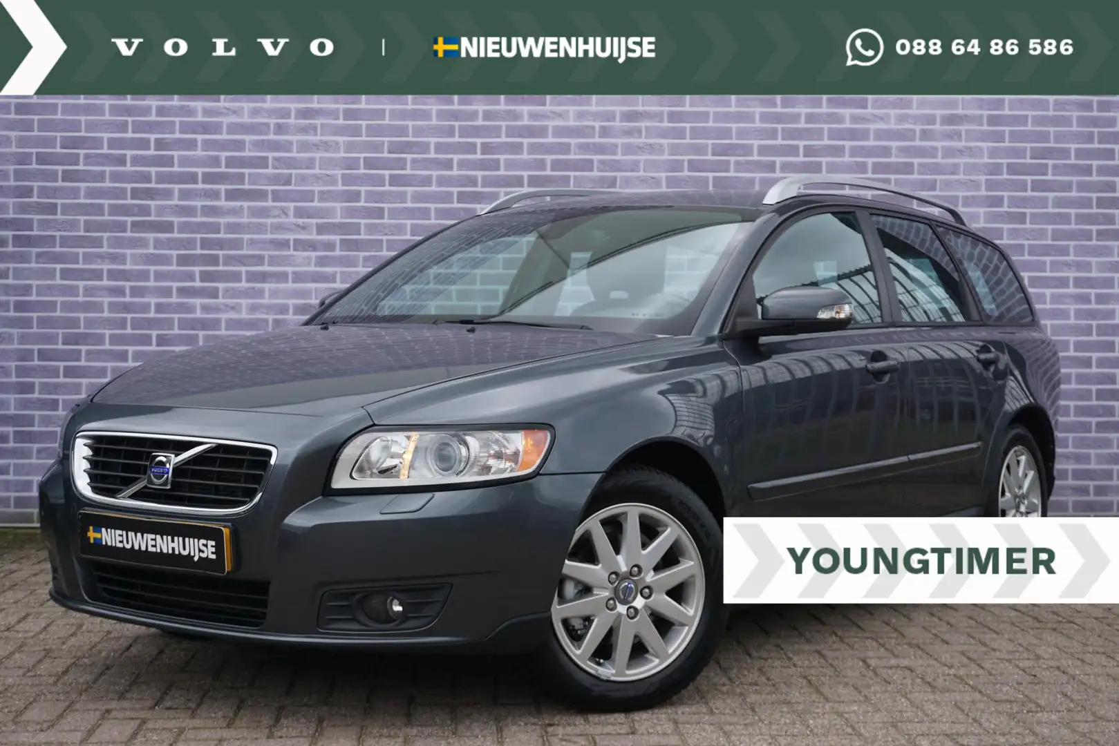 Volvo V50 1.8 Edition I | Koplamp sproeiers | Trekhaak | roo Gris - 1