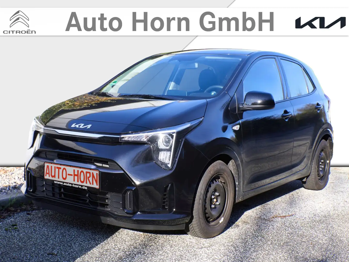 Kia Picanto 1.0 Vision Schwarz - 1