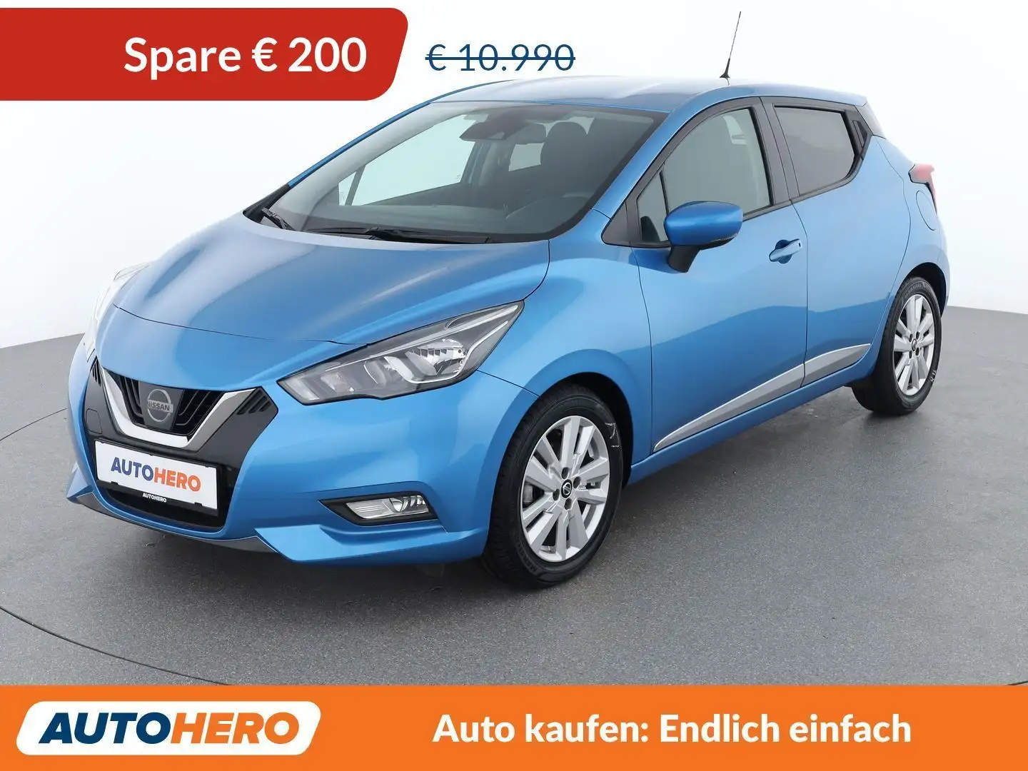 Nissan Micra 1.0 IG-T N-WAY Blau - 1