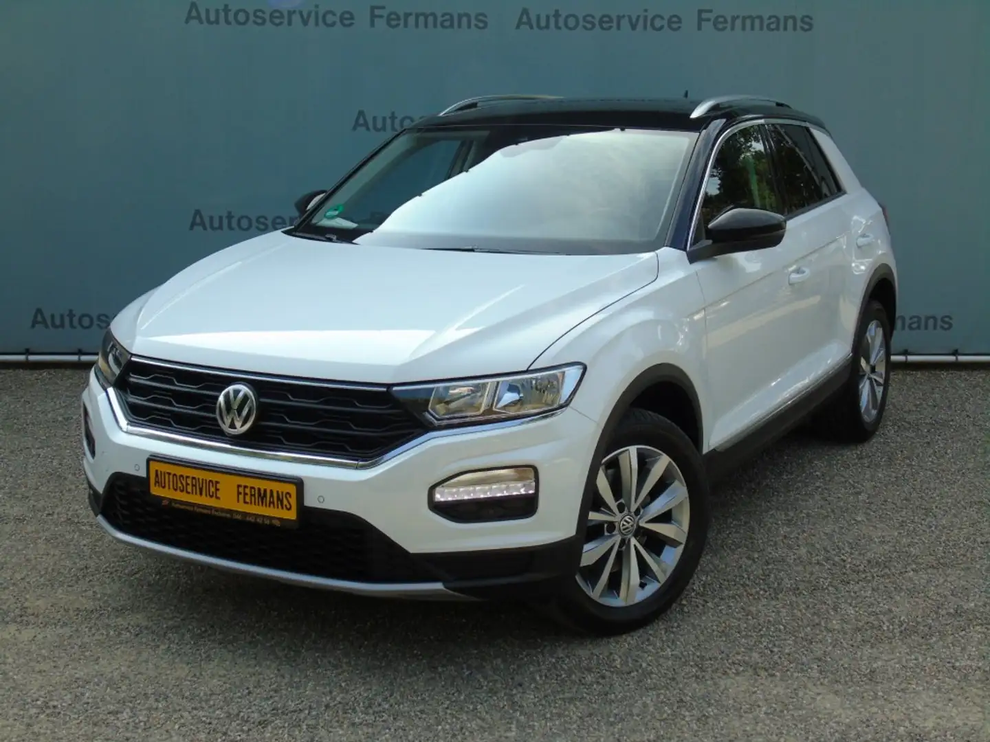 Volkswagen T-Roc 1.0TSI 116PK Edition - 2018 - 68DKM - Navi-Trekhaa Alb - 2