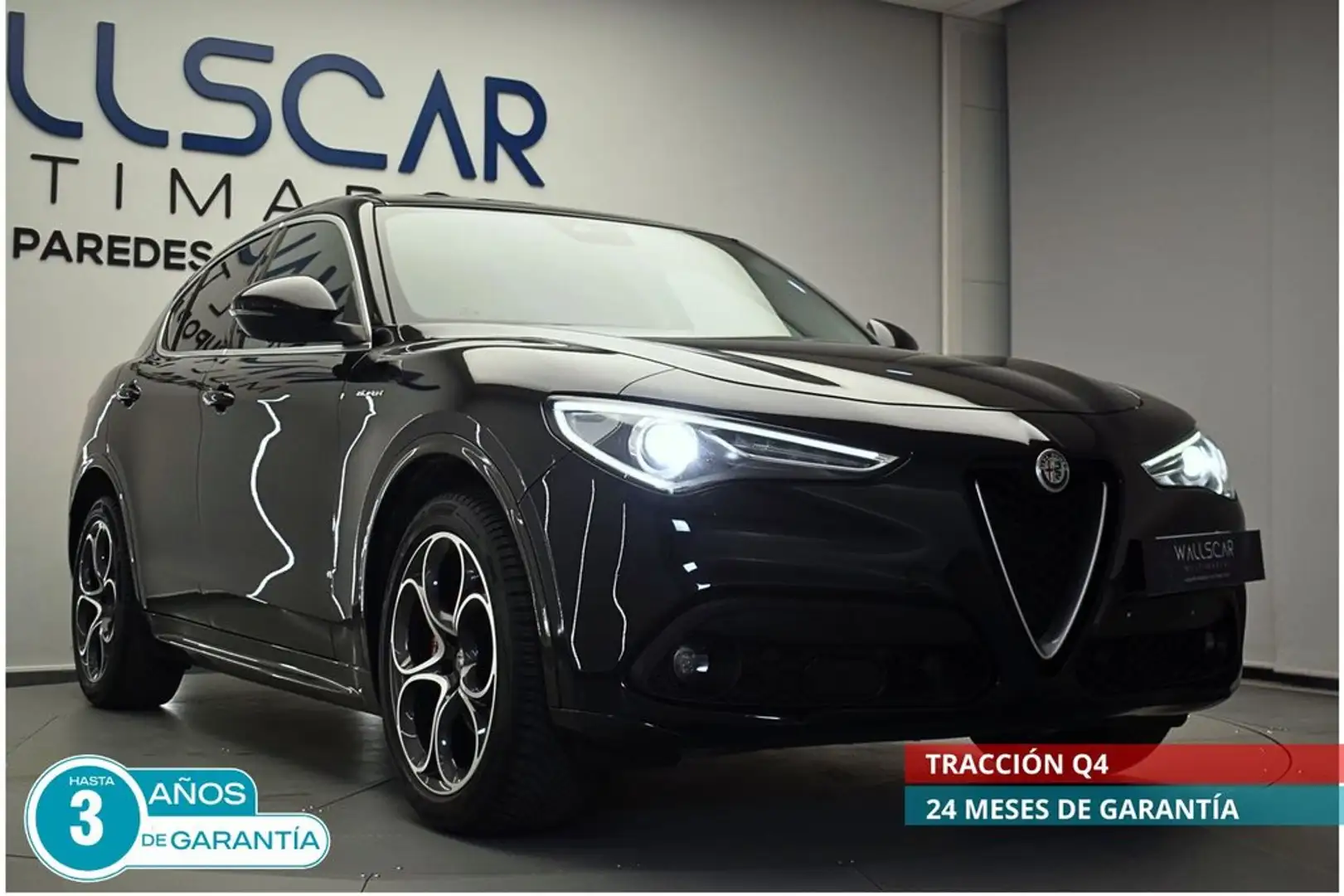Alfa Romeo Stelvio 2.2 Diésel 154kW (210CV) TI Q4 Negro - 1