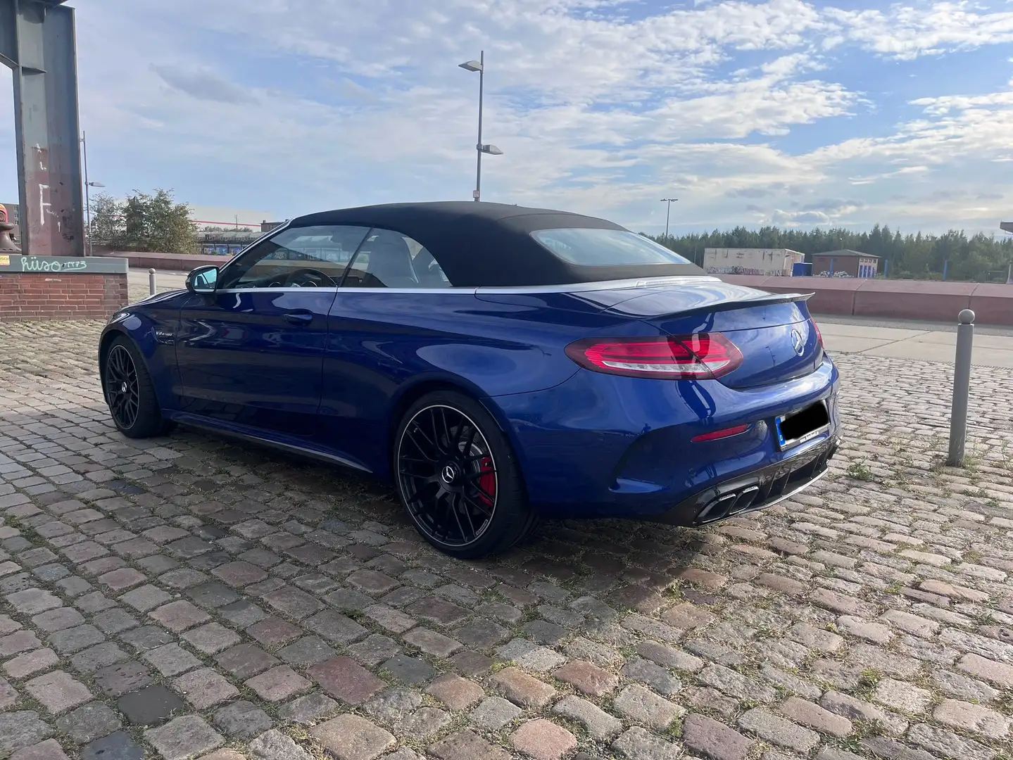Mercedes-Benz C 63 AMG S Cabrio Speedshift MCT 9G Blau - 2