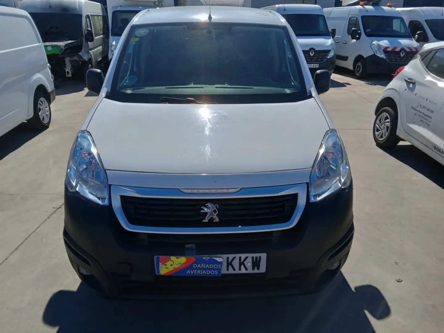 Peugeot Partner 1.6BlueHDI Premium Standard 600kg 75 Blanco - 1