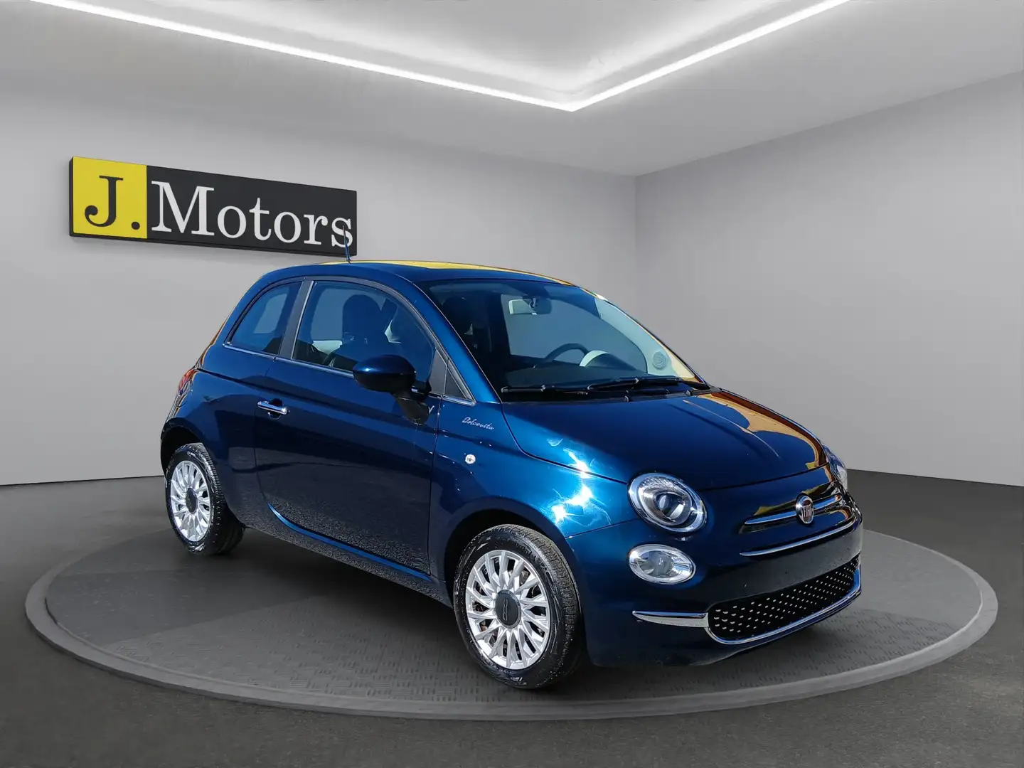 Fiat 500 1.0 HYBRID Dolcevita 70cv CarPlay Bleu - 1
