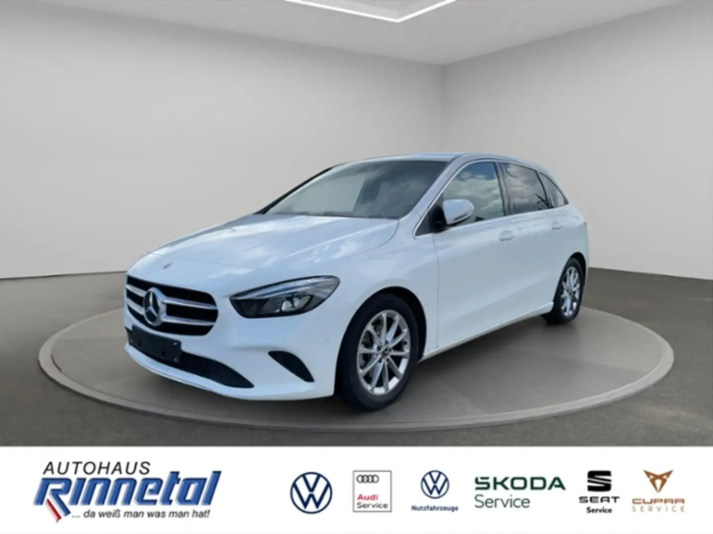 Mercedes-Benz B 180 Progressive Automatik NAVI+MATRIX LED+KAMERA+EL H Weiß - 1
