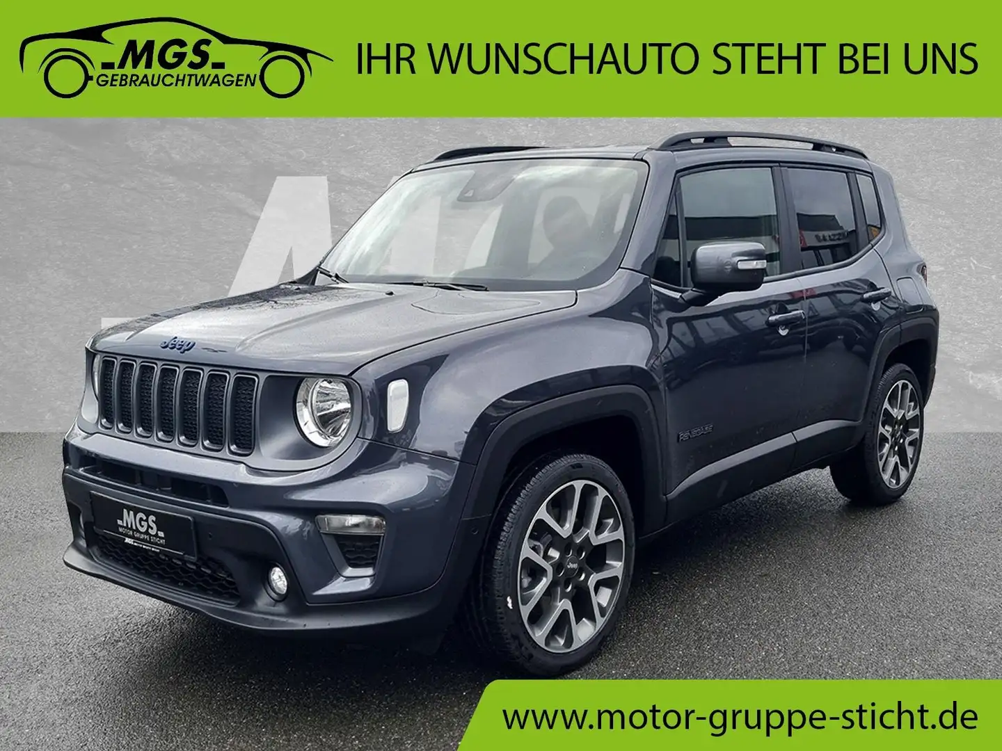 Jeep Renegade Jeep Renegade S Plug-In-Hybrid 4xe #Leder Gris - 1