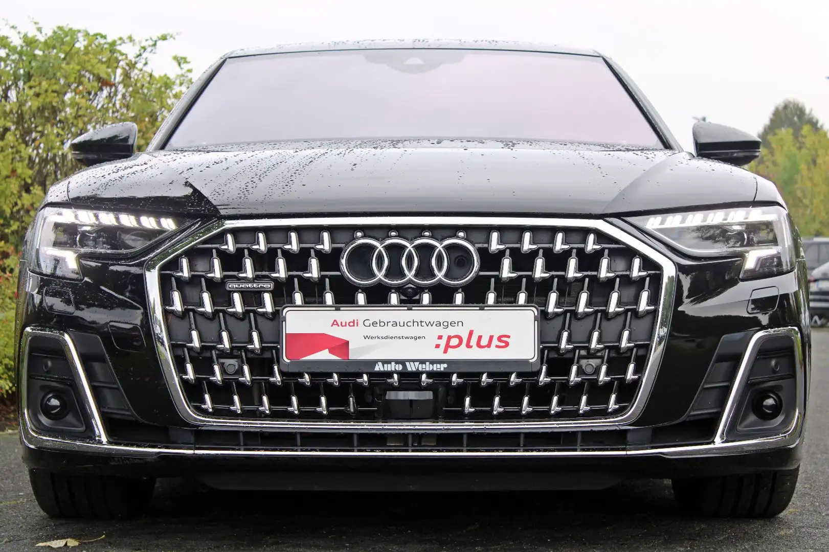 Audi A8 Lang 55TFSI qu B&O ADV. NACHT DIGIMATRIX 360° Zwart - 2