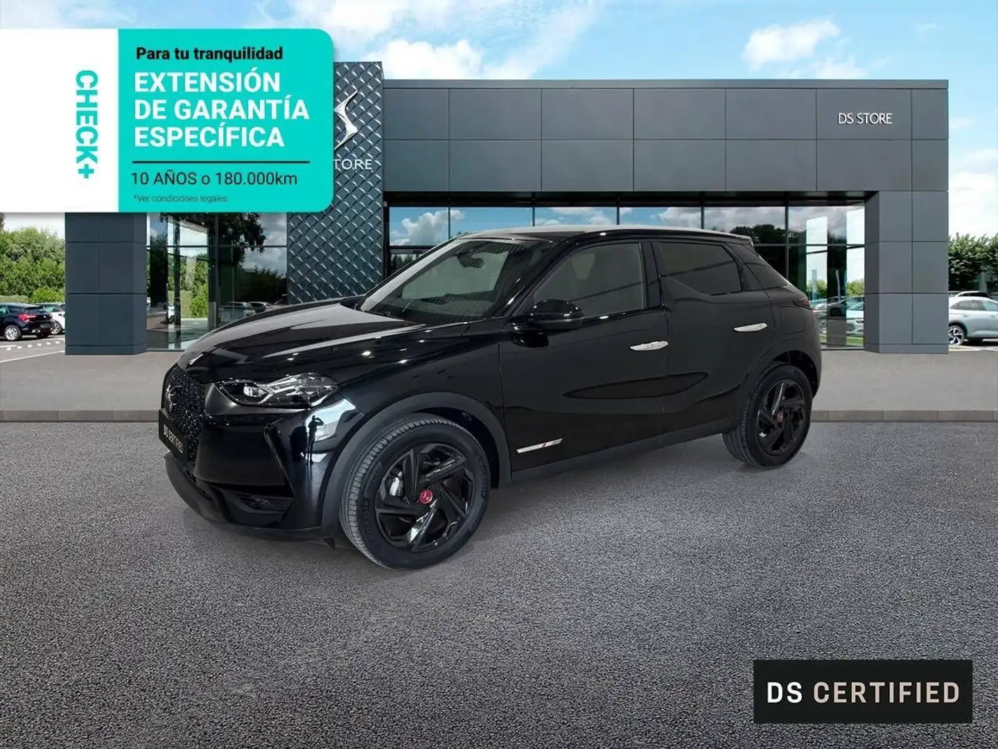 DS Automobiles DS 3 PureTech 96kW (130CV) PERFORMANCE LINE+ Negro - 1