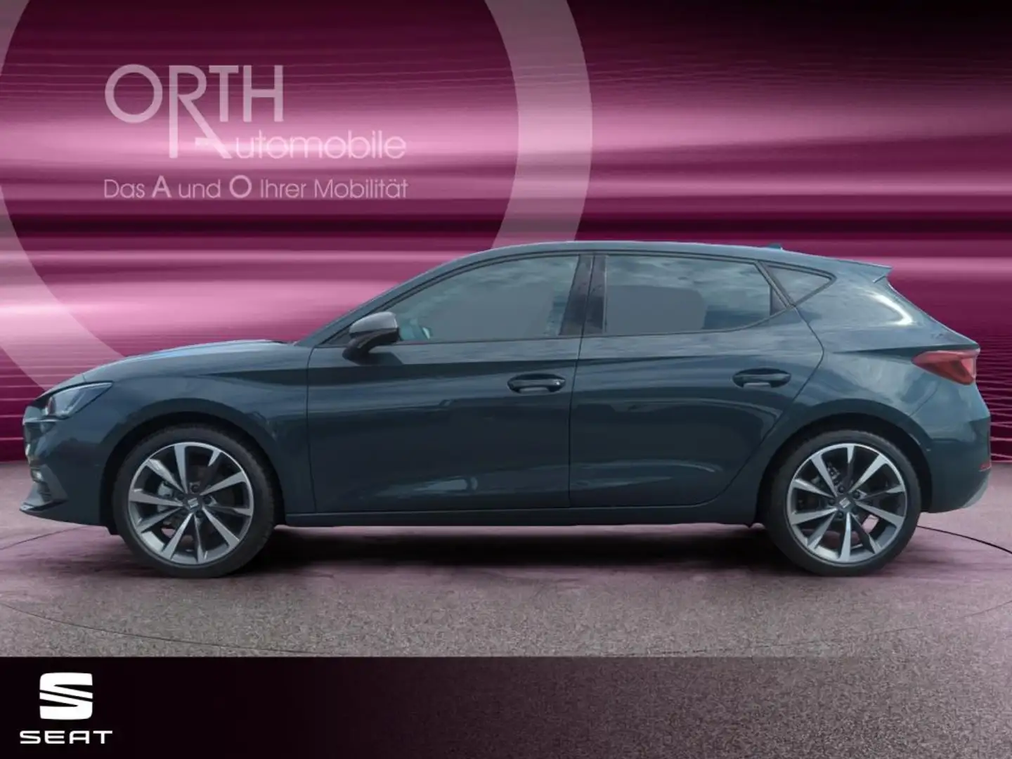 SEAT Leon FR 2.0TDI DSG+NAVI+SHZ+KESSY+RFK LED PDC Bleu - 2