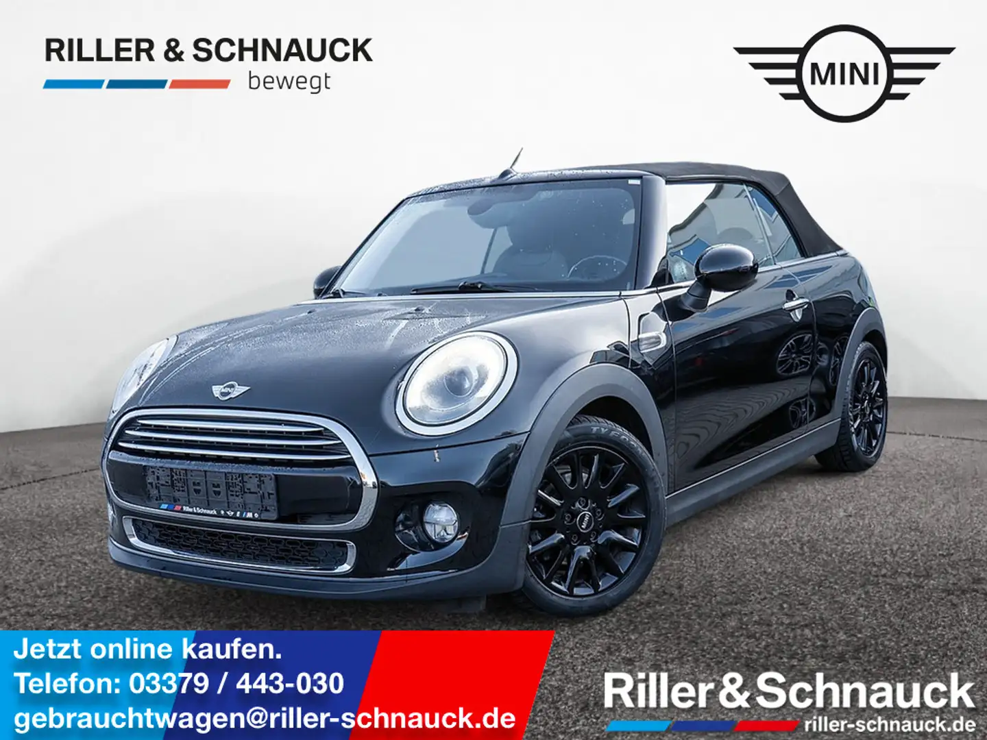 MINI Cooper Cabrio Chili KLIMA PDC SITZHEIZUNG LED Schwarz - 1