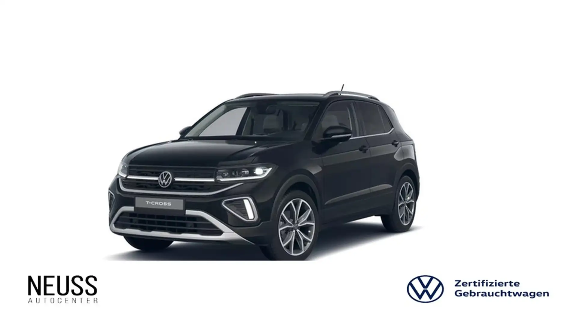 Volkswagen T-Cross 1.0 TSI Style Schwarz - 1