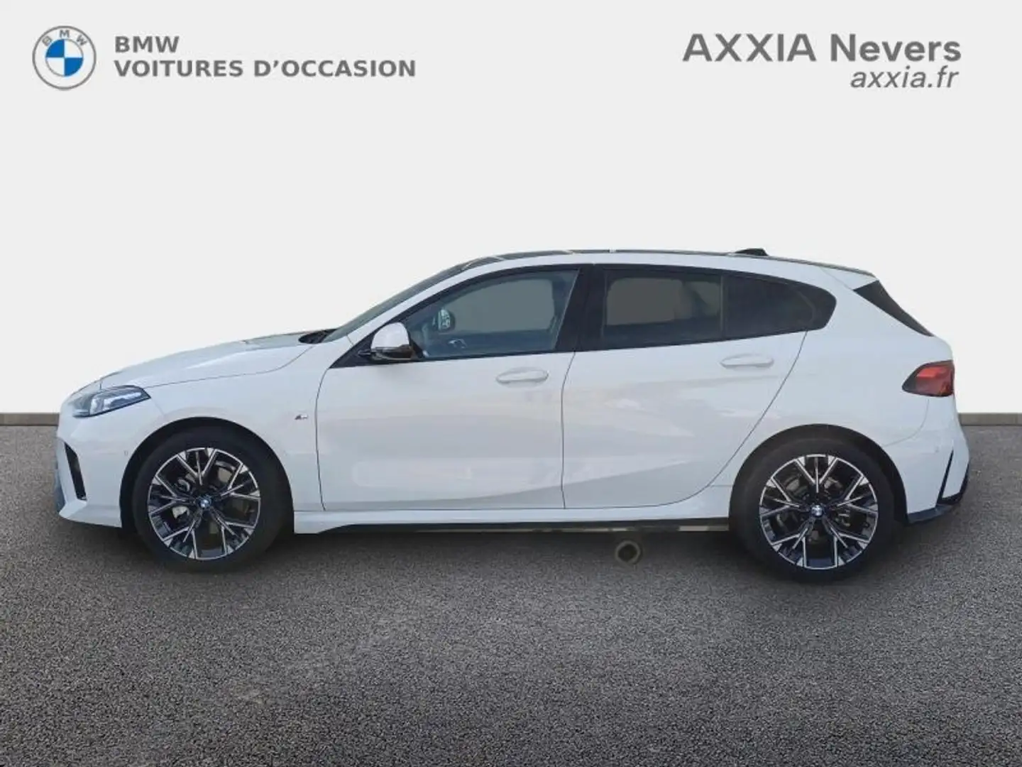 BMW 120 120A 170ch M Sport Design DKG7 Blanc - 2