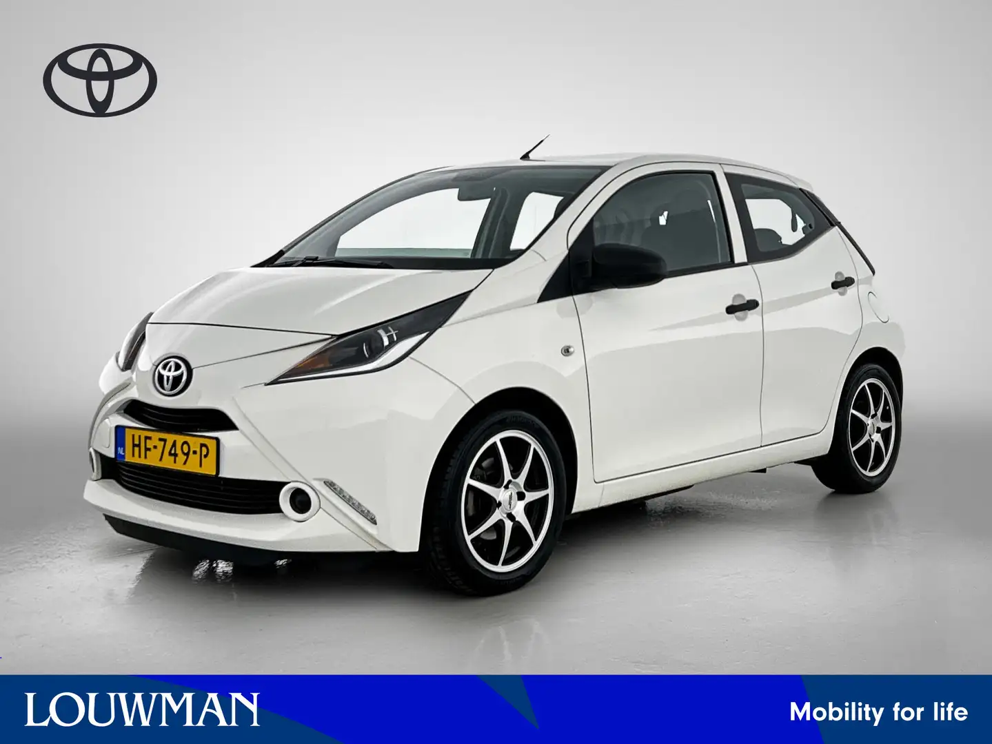 Toyota Aygo 1.0 VVT-i x-now | Airco | LM velgen | Wit - 1