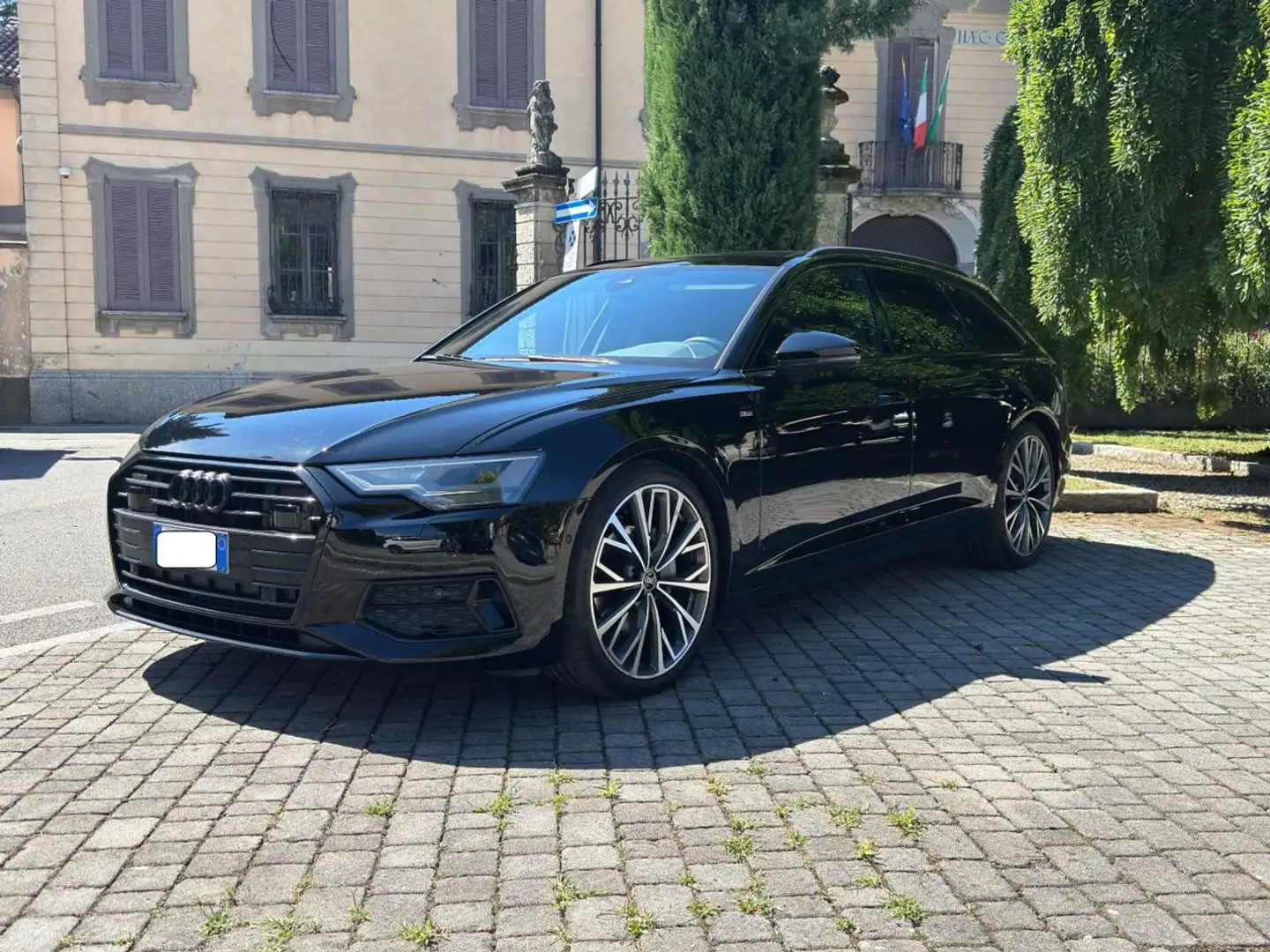 Audi A6 Avant 40 2.0 TDI MHEV quattro Identity Black SLine Nero - 1