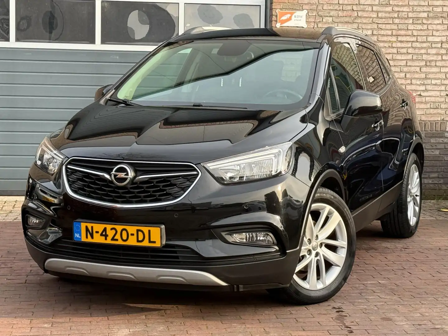 Opel Mokka X 1.4 Turbo Black Edition|Climate|Navi. Schwarz - 2