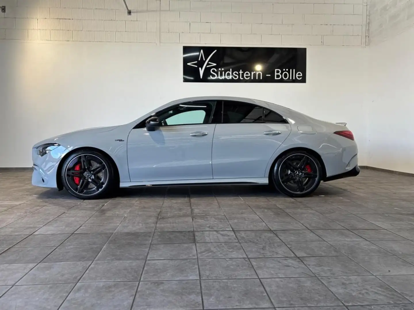 Mercedes-Benz CLA 45 AMG S 4M+ Coupe +SHZ+AMBIENTE+MEMORY+AHK Gris - 2