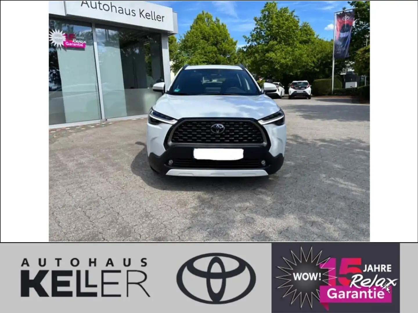 Toyota Corolla Cross Hybrid 2.0 VVT-i Team Deutschland Weiß - 2