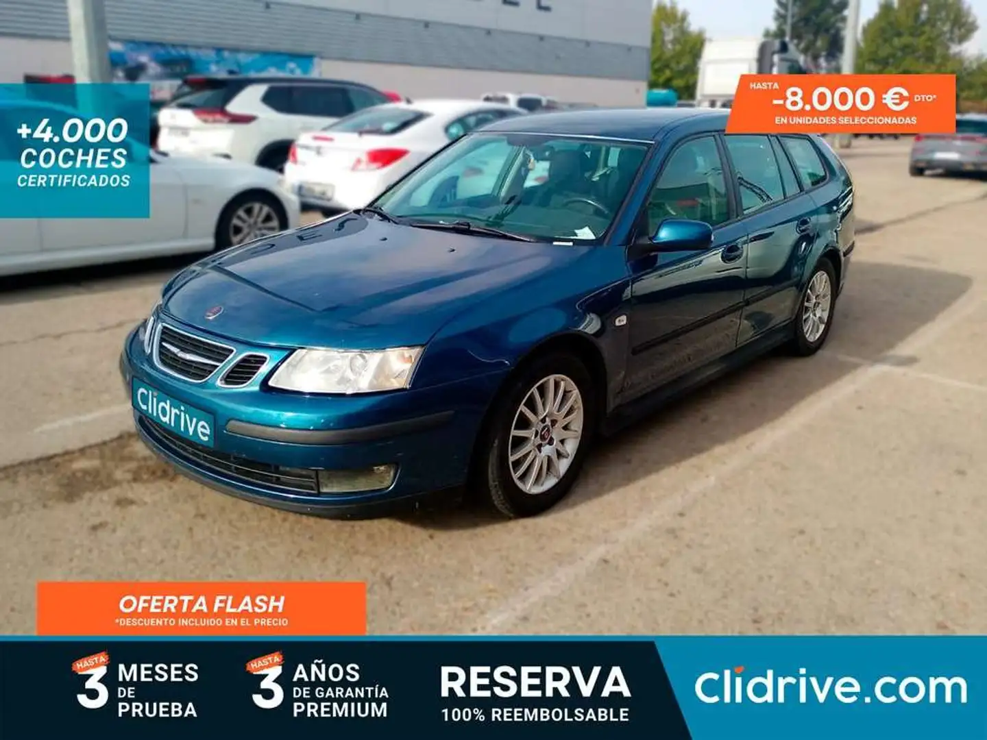 Saab 93 Sport Hatch Linear Sport 1.9 TiD FP Azul - 1