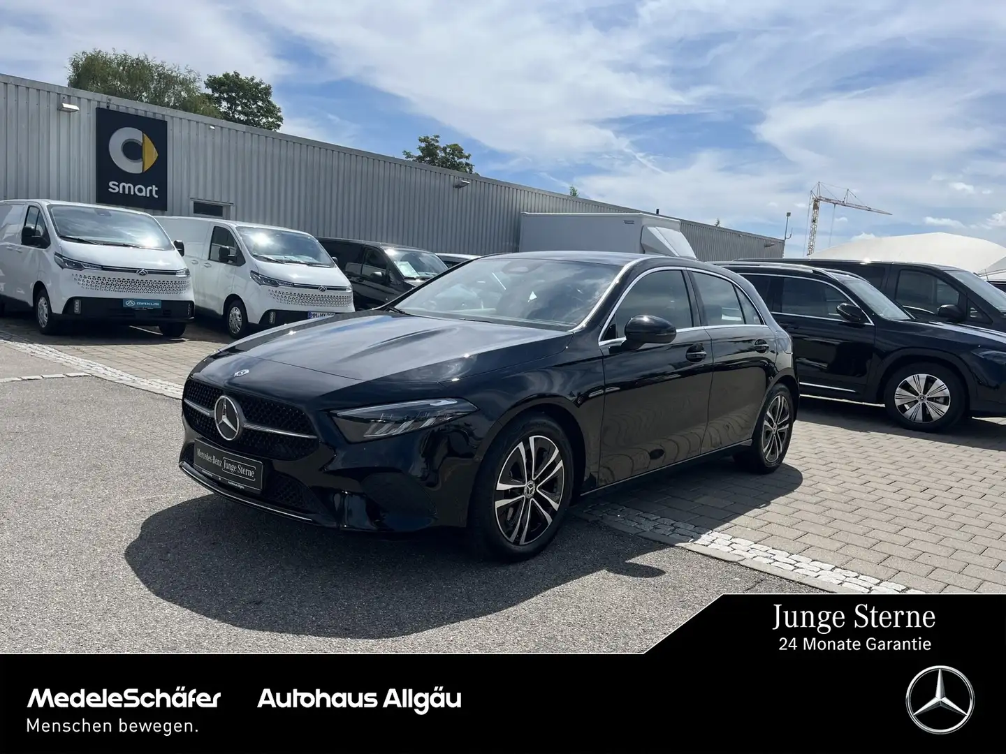 Mercedes-Benz A 200 A 200 d Progressive AHK Distronic Kamera LED Park Schwarz - 1