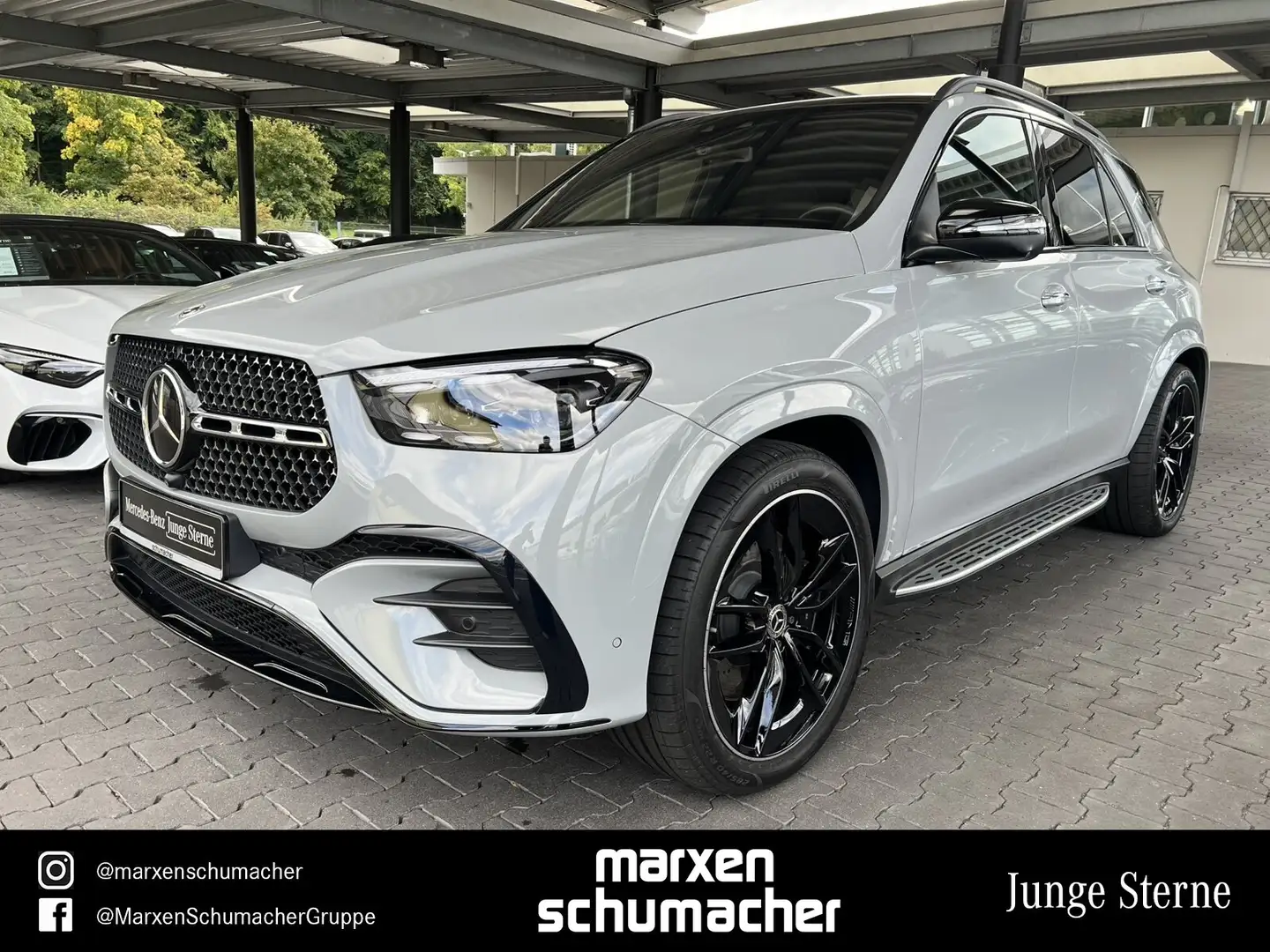 Mercedes-Benz GLE 450 GLE 450 d 4M AMG 7Sitze+Pano+MY25+Standh+Night LED Grau - 1