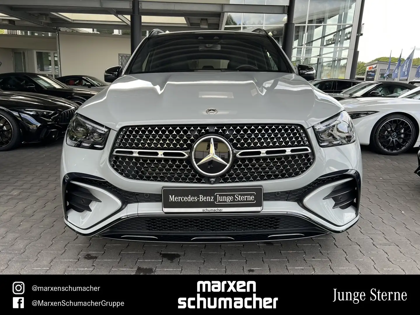 Mercedes-Benz GLE 450 GLE 450 d 4M AMG 7Sitze+Pano+MY25+Standh+Night LED Grau - 2