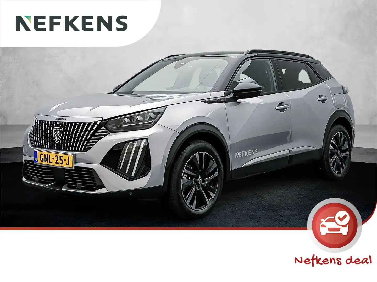 Peugeot 2008 SUV GT Hybrid 136 pk Automaat | Navigatie | Elektr Grijs - 1