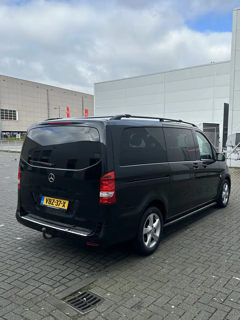 Mercedes-Benz Vito Mercedes-Benz Vito 2018 NAP dubbel cabine Zwart - 2