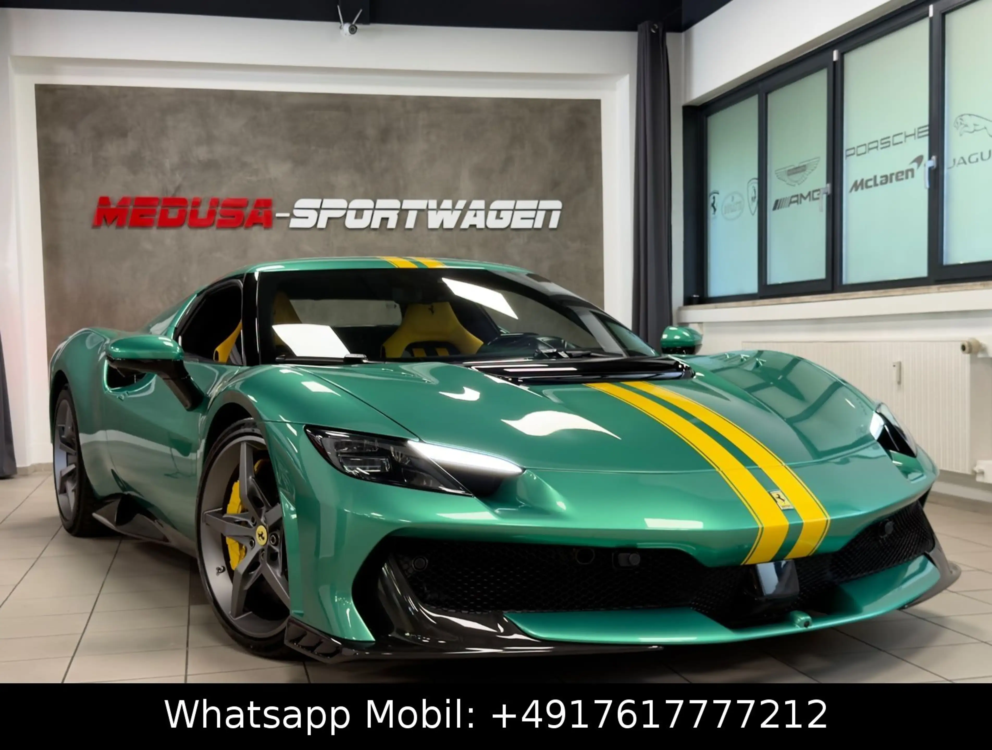Ferrari 296 GTB 296 SPECIALE VERDE NÜRBURGRING FULL CARBON READY