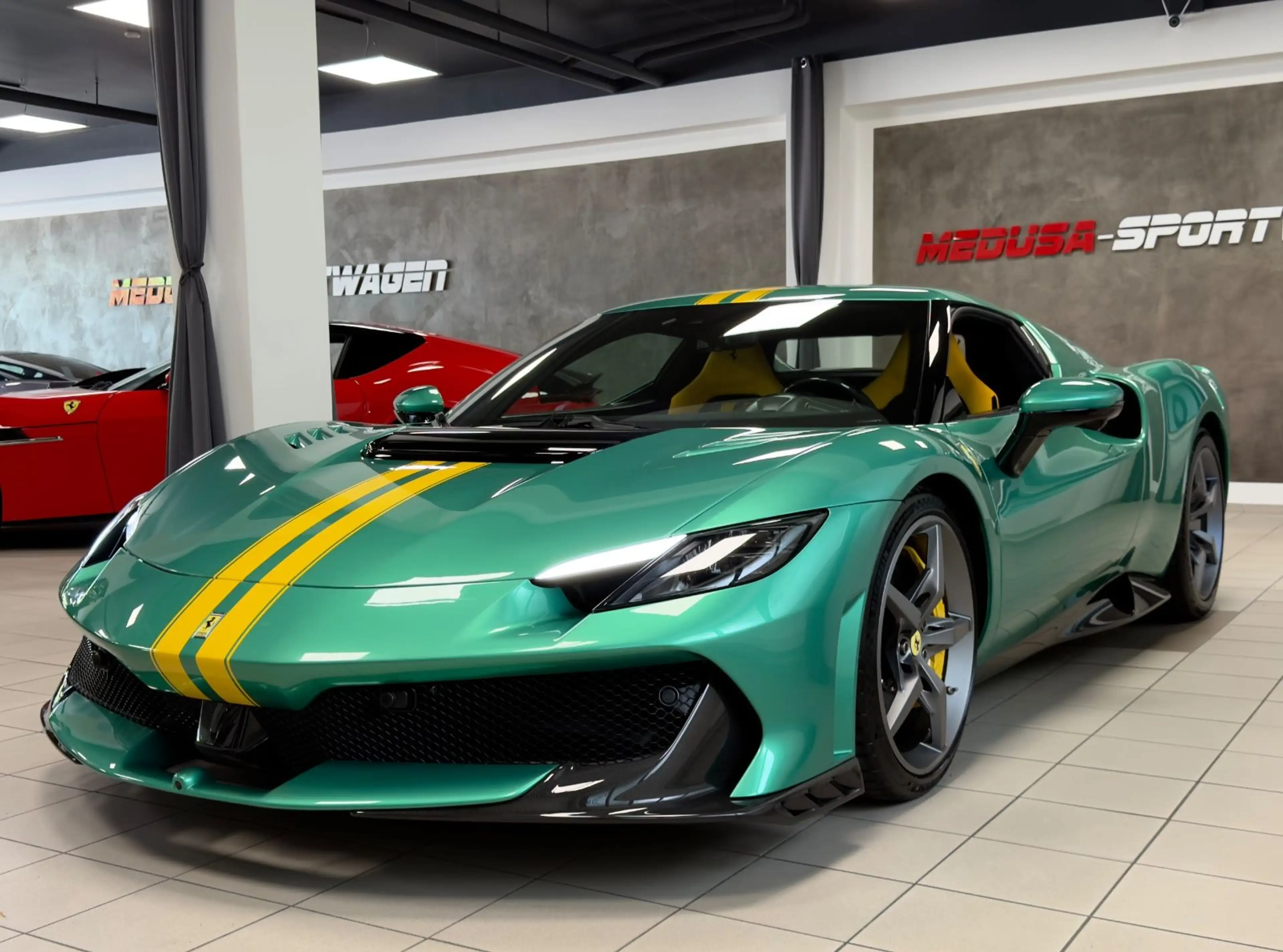 Ferrari 296 GTB 296 SPECIALE VERDE NÜRBURGRING FULL CARBON READY — photo 9