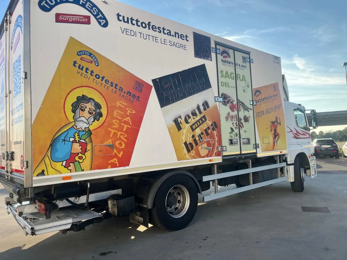 Mercedes-Benz Atego camion frigo - 1