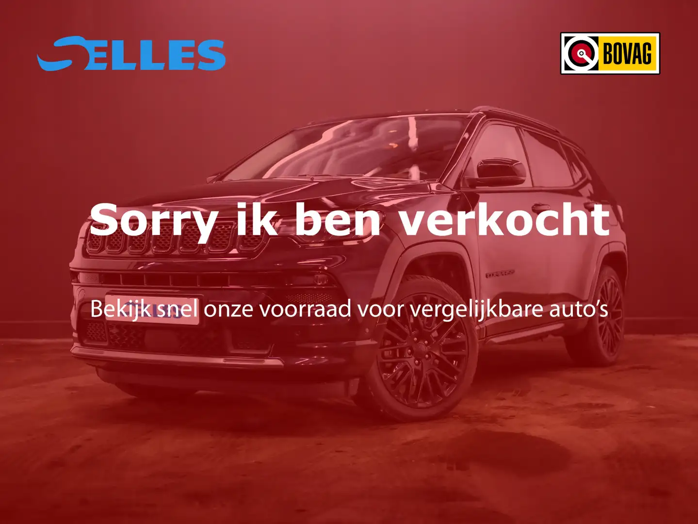 Jeep Compass 4xe 240 Plug-in Hybrid Electric S | Lederen Bekled Schwarz - 1