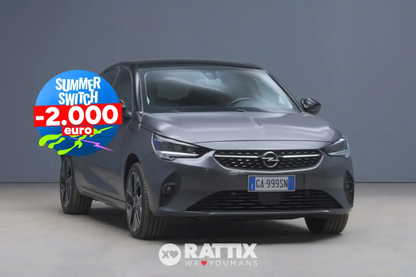 Opel Corsa-e motore elettrico 57KW Elegance Grigio - 1