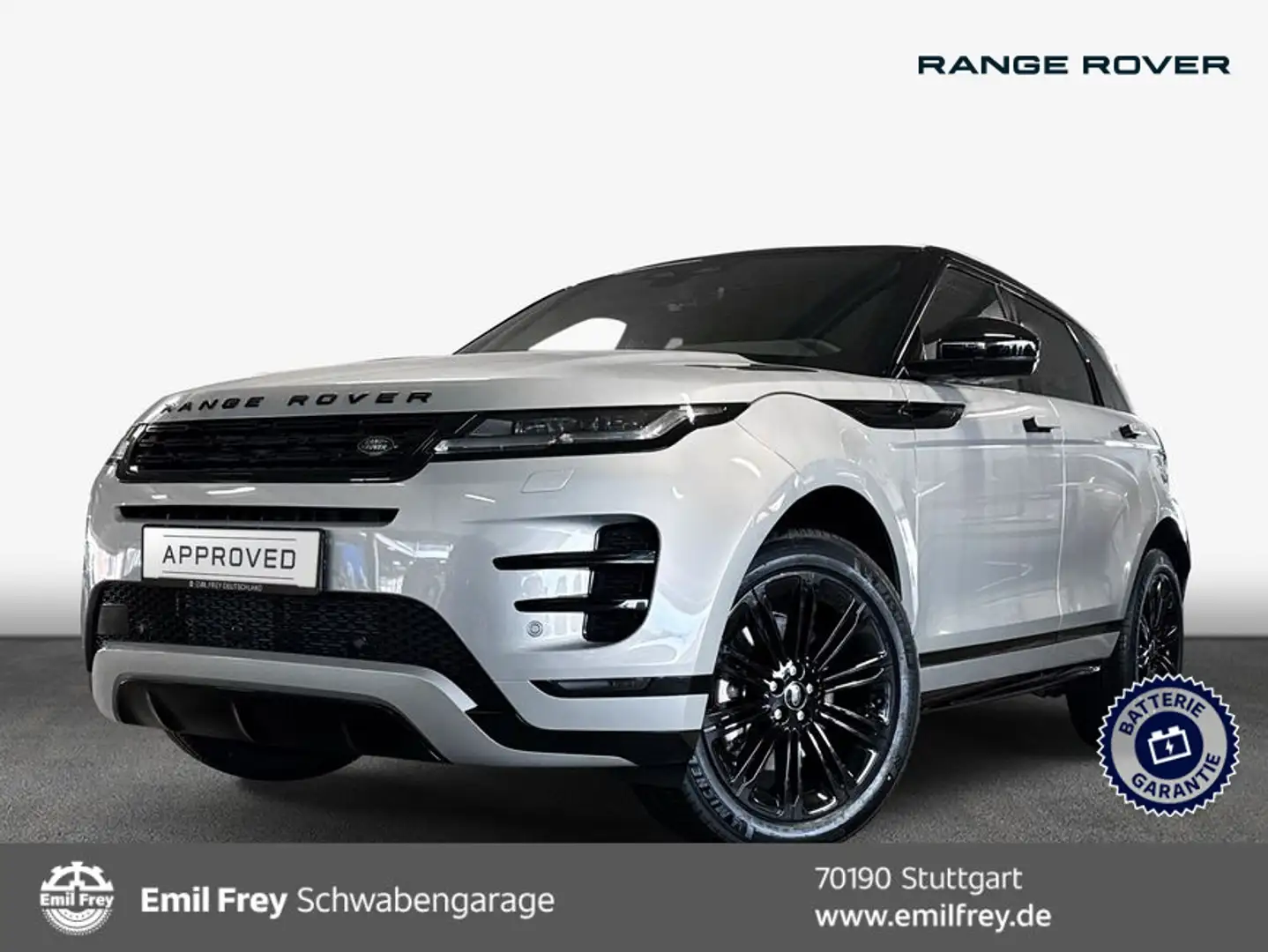 Land Rover Range Rover Evoque P300e Dynamic SE, 5-türig Stříbrná - 1