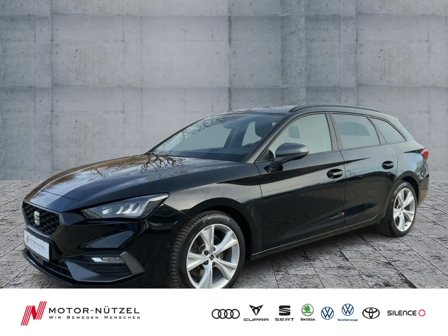 SEAT Leon ST 2.0 TDI DSG FR-LINE LED+NAVI+ACC+SHZ+DAB Schwarz - 1