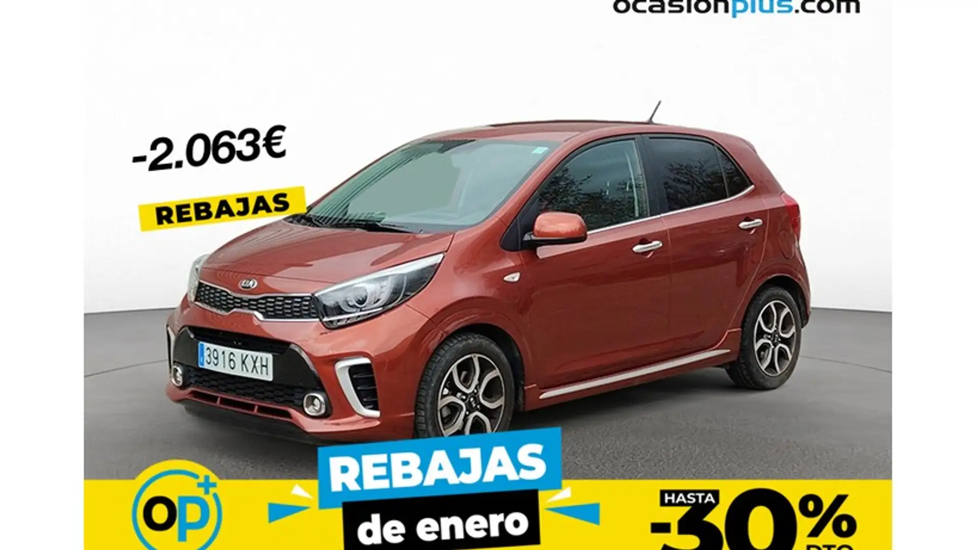 Kia Picanto 1.0 CVVT Eco-Dynamics GT Line Orange - 1