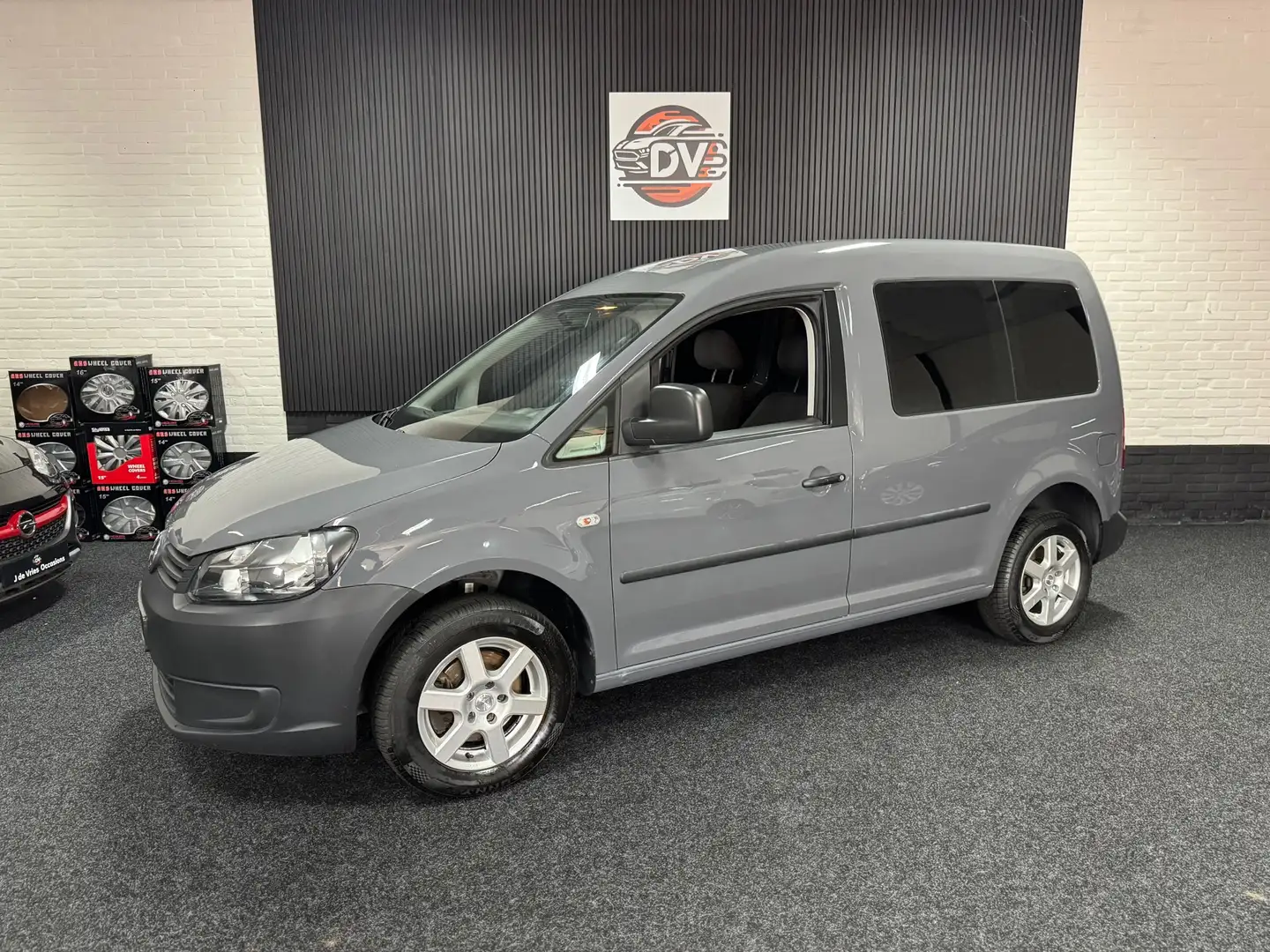 Volkswagen Caddy 1.2 TSI Trendline 7p. SCHUIFDEUR, AIRCO, ELEK PAKK Grau - 1