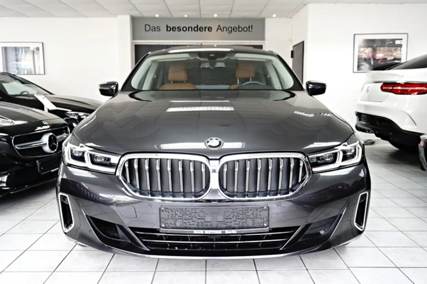 BMW 640 Gran Turismo i xdrive LUXURY LINE LEDER PANO Gris - 2