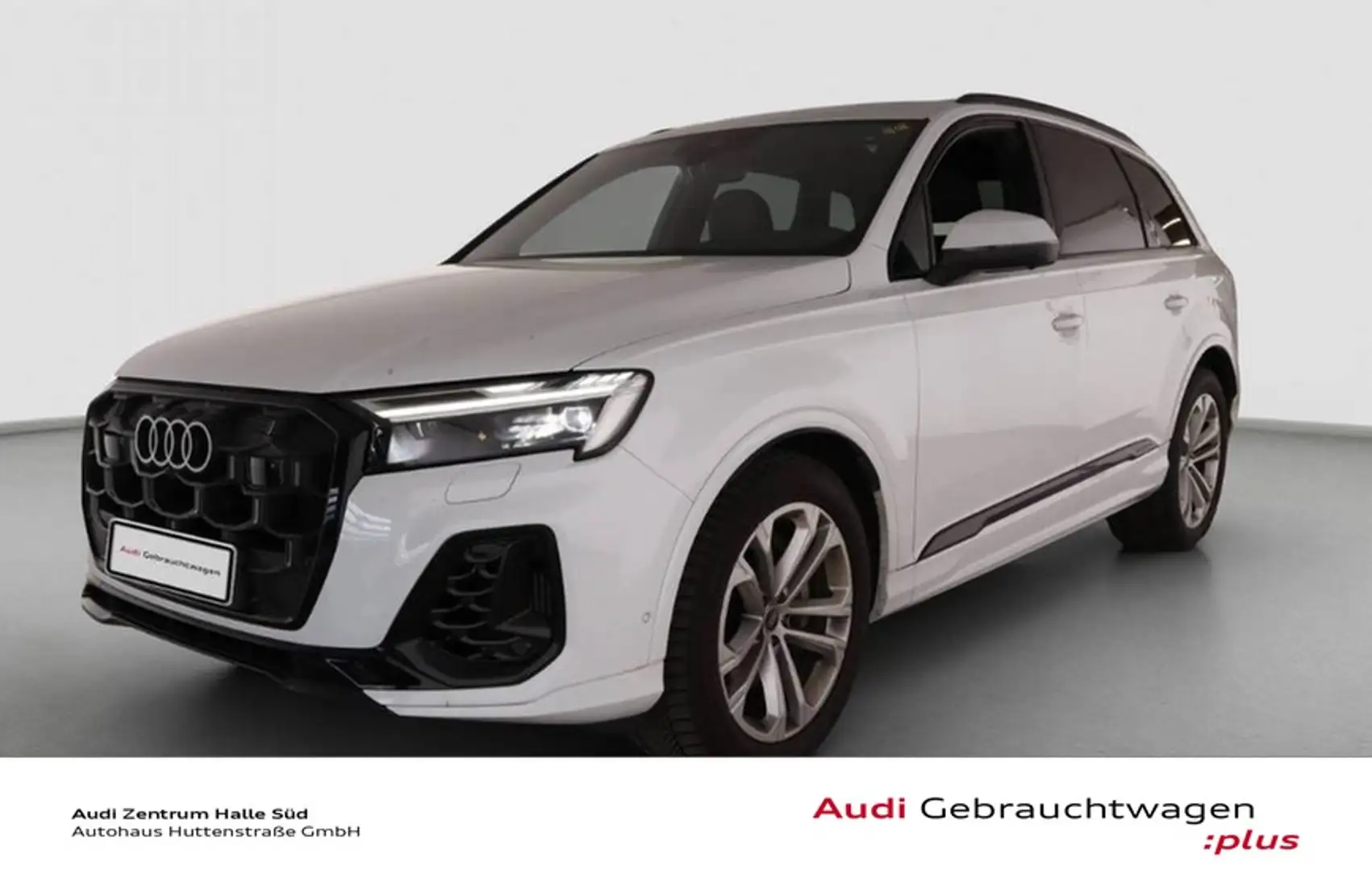 Audi Q7 55 TFSI quattro S line Weiß - 1