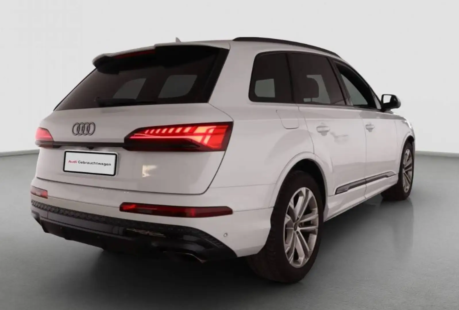 Audi Q7 55 TFSI quattro S line Weiß - 2