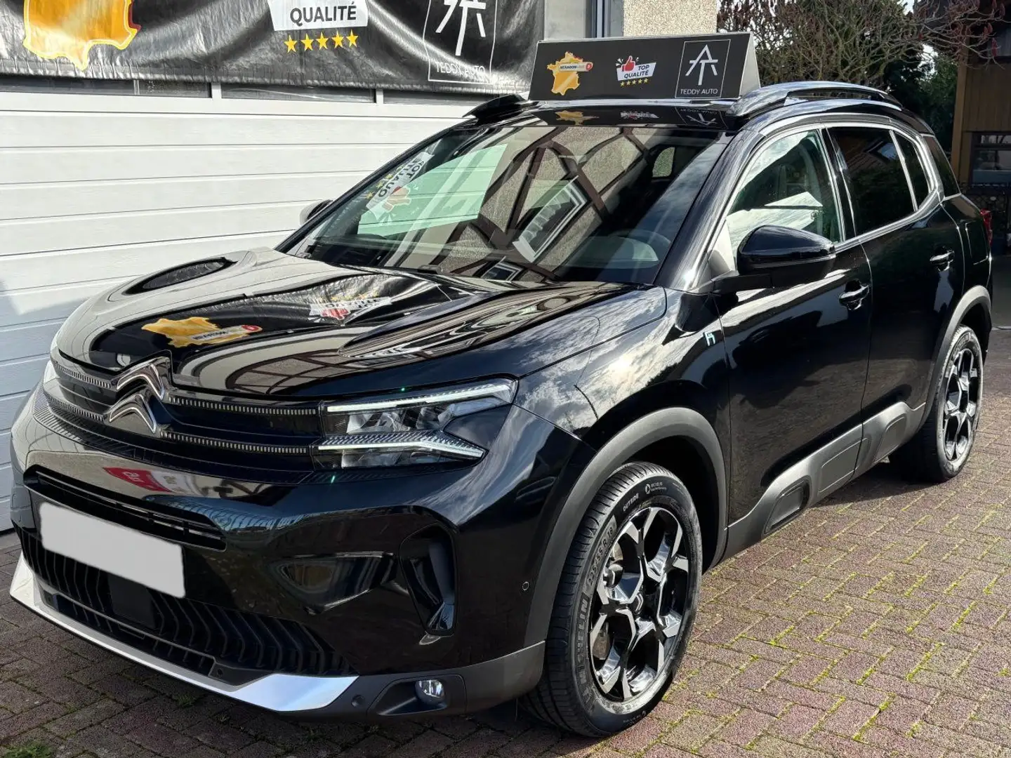 Citroen C5 Aircross Max 225 Plug-IN EAT8 Schiebed Alcant Schwarz - 1