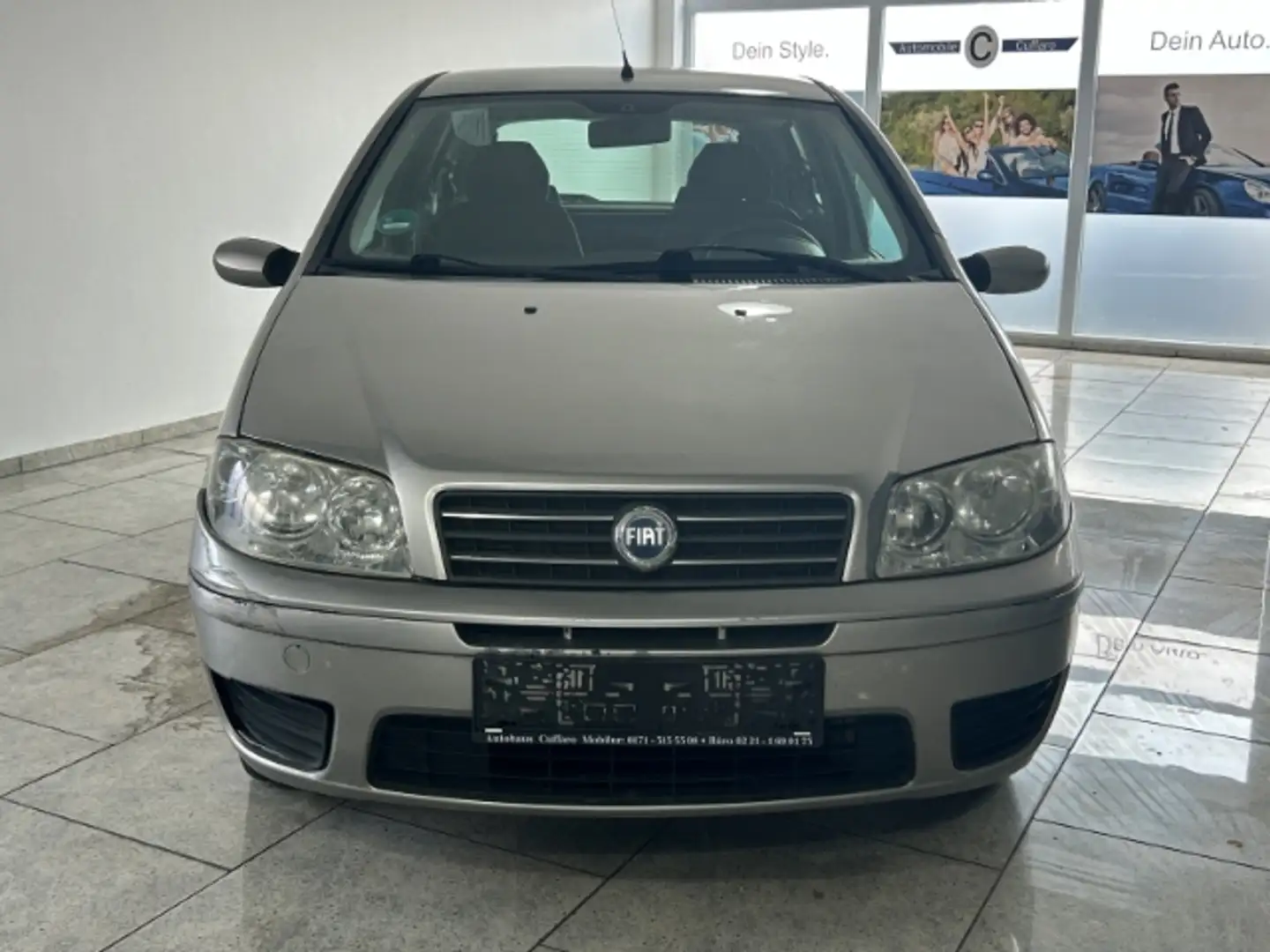 Fiat Punto 1.2 8V DynamicTÜV 3/27 Klima el.SP Spieg. beheizba Grau - 1