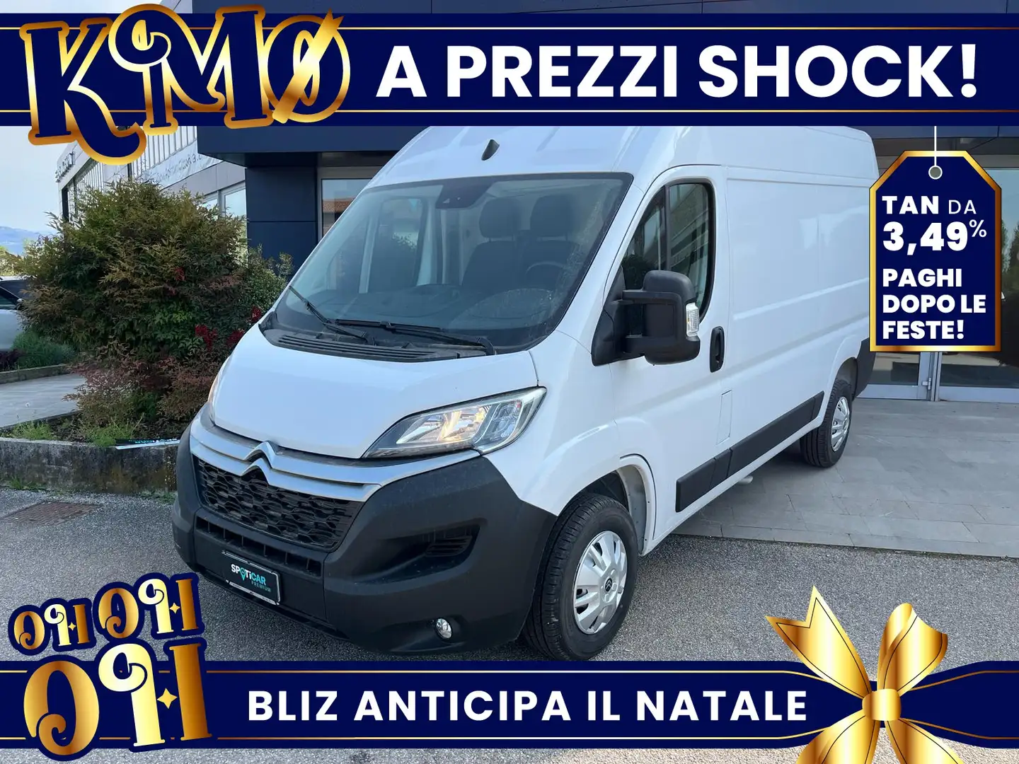 Citroen Jumper 35 L2H2 2.2 bluehdi 140cv S&S Business IVA ESCLUSA Bianco - 1