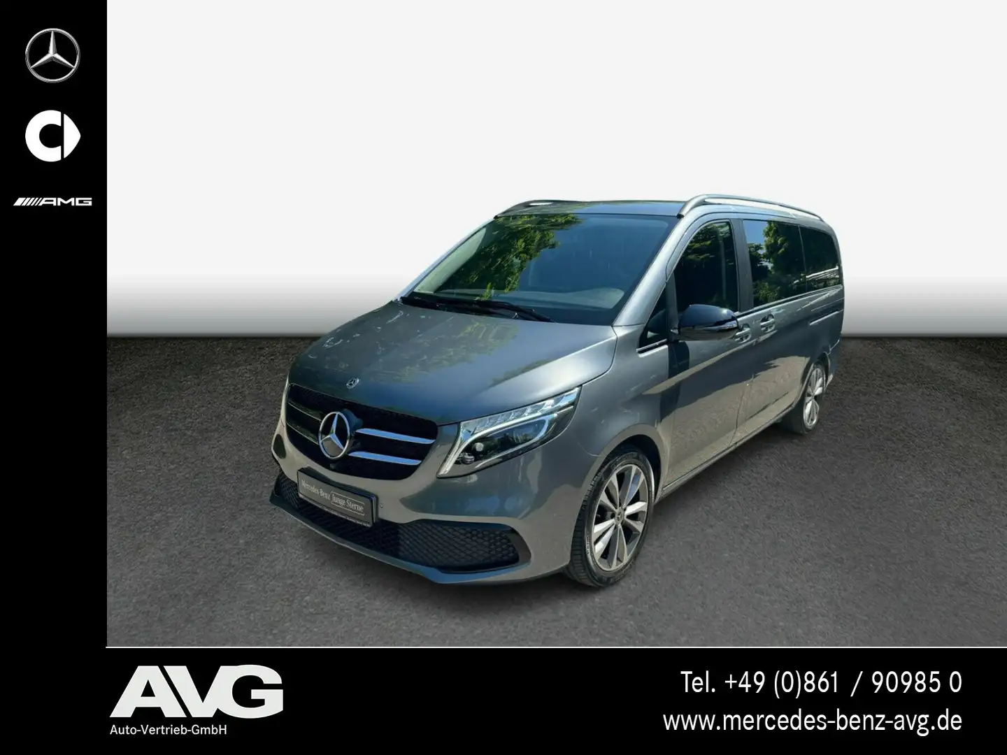 Mercedes-Benz V 300 V 300 d AV/ED LANG PANO DISTRONIC STDHZ NIGHT Navi Grau - 1