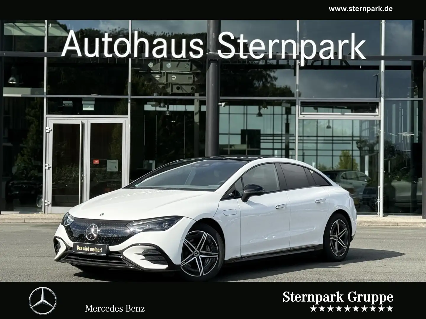 Mercedes-Benz EQE 350 EQE 350 4MATIC AMG Pano/360°Kam/Distronic/Memory Weiß - 1