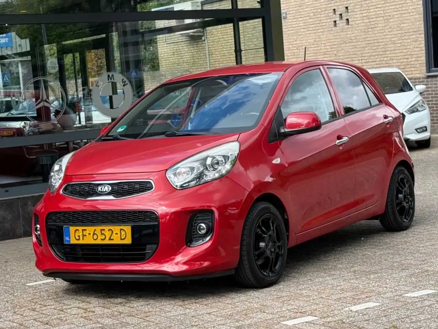 Kia Picanto 1.0 CVVT First Edition LED Clima Cruise Rood - 2