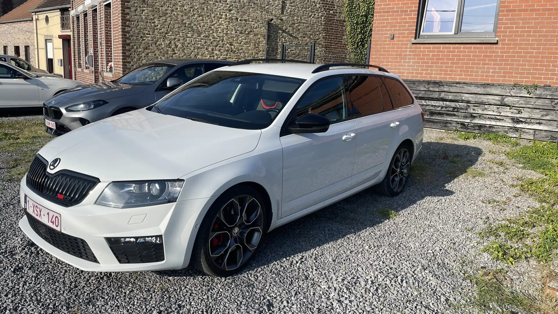 Skoda Octavia SW RS 2.0 TFSI DSG Blanc - 2